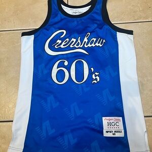 Headgear Classics Nipsy Hussle Crenshaw Blue Men's Jersey